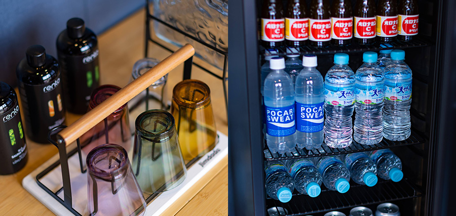 ドリンクエリア